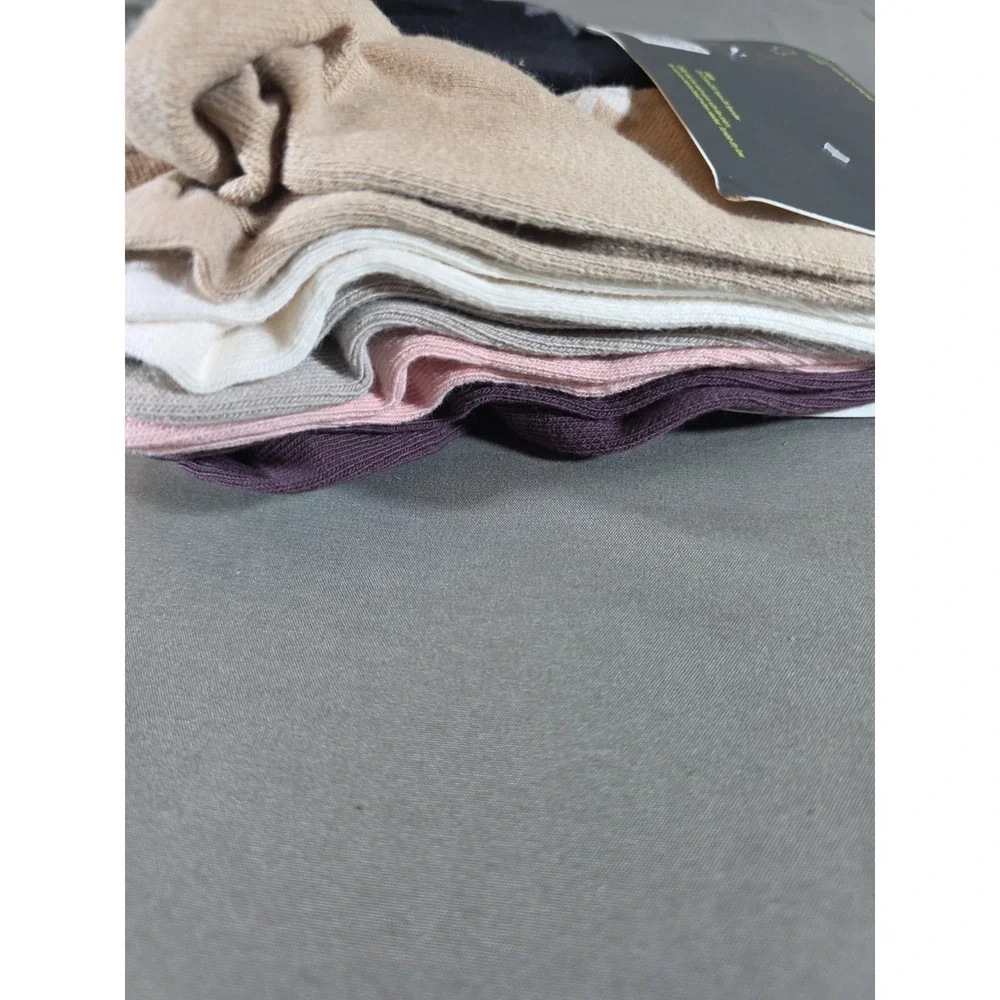 10-pack of All in Motion No-Show Socks Size (4-10) Multiple Colors Pastels